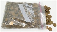 6 lbs 13 oz of Wheat Pennies - Various Years