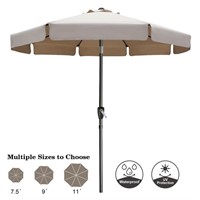 TN6120  ABCCANOPY Patio Umbrella 7.5ft Khaki