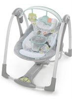 INGENUITY 5-SPEED PORTABLE BABY SWING WITH MUSIC,