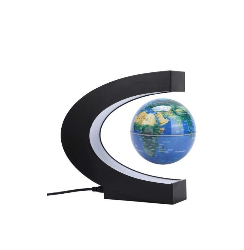 Magnetic Levitation Floating World Map Globe with