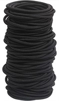 84 Pcs GOSICUKA Black Hair Elastic for Thick and