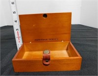 John Deere heritage series watch in wooden box