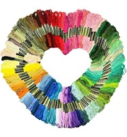 Embroidery Floss Thread Rainbow Color Cross