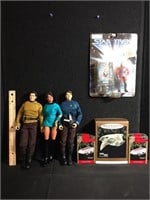 Star Trek Action Figures and Hallmark Ornaments