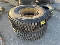 (2) 14.00-24 Tires w/ Rims