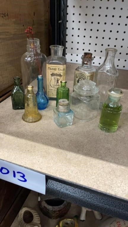 Vintage Perfume and Apothecary Bottles