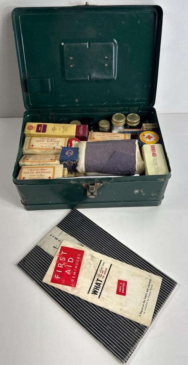 Vintage USDA Forest Sevice First Aid Kit