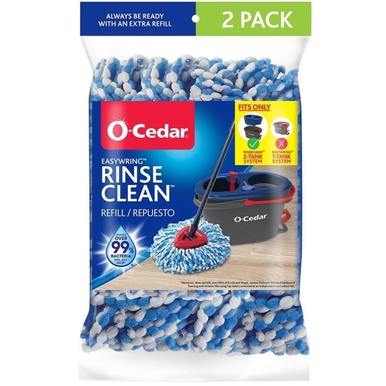R6103  O-Cedar Easy Wring Rinse Clean Mop Refill -