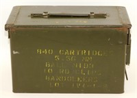* Vintage Ammo Box - 840 Cartridges 5.56mm Label