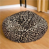 Cheetah Print Bean Bag Extra small 84", Polystyren