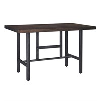 Kavara Counter Height Dining Table with Trestle Ba
