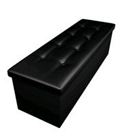 Camabel Folding Storage Ottoman Bench Cube 43.3 in