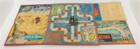 3 Vintage Board Game Boards - 1959 Harvey Famous
