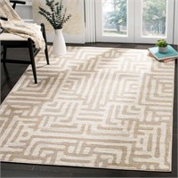 SAFAVIEH Amsterdam Collection AMS106A-8, Ivory Rug