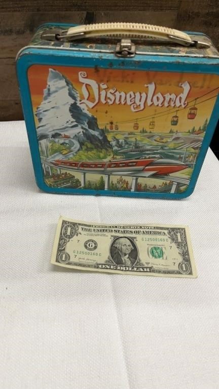 Vintage Disneyland Lunch Box