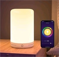 NiteBird LB3 Smart Lamp, LED Bedside Touch Lamps C