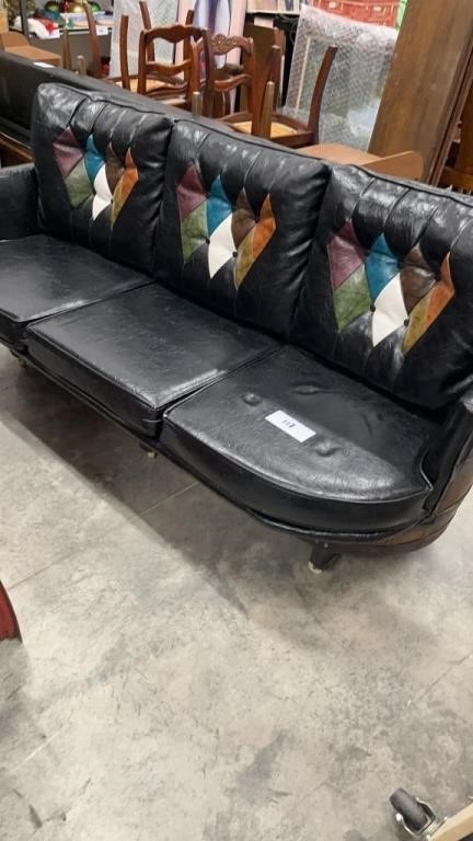 Mid Century Whiskey Barrel Couch