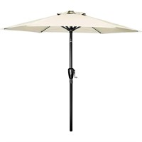 Simple Deluxe 7.5Ft 6 Ribs Outdoor Patio Umbrella
