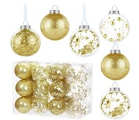 (Sealed/New) 21Ct Christmas Ornament Balls