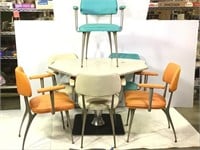 Mid-Century Shelby Williams Chicago Table-Chairs