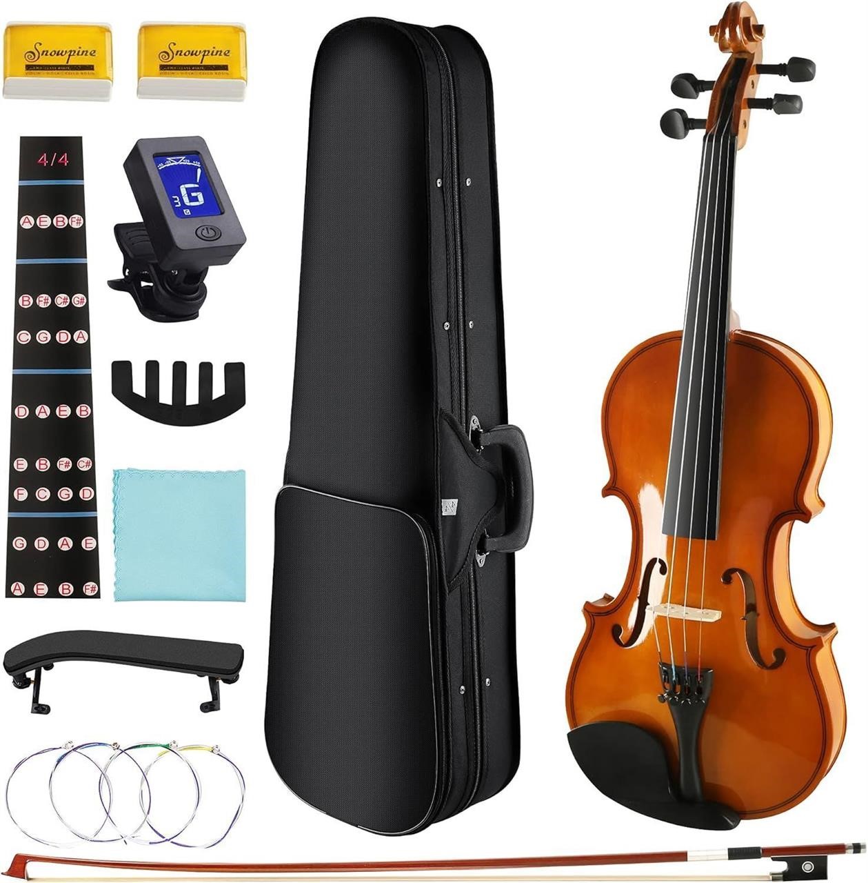 DEBEIJIN 4/4 Violin - For Adults and Kids