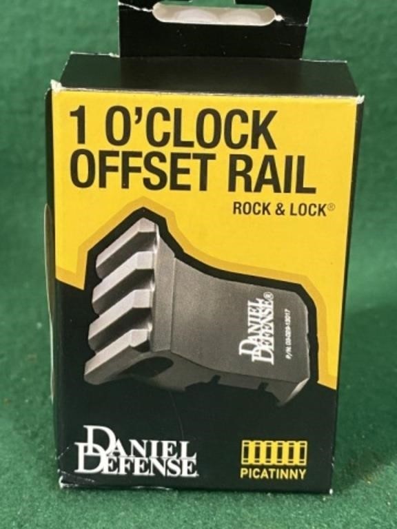 Daniel Defense 1 O'Clock Offset Rail - in Box
