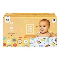 HELLO BELLO Size 3 Baby Diapers 92 Diapers, White,