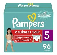Pampers, Cruisers 360 Diapers, Super Econo Pack, S