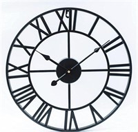 ROSH VINTAGE CLOCK WITH LARGE ROMAN NUMERALS