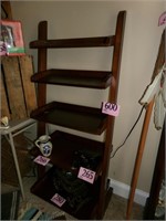 5 TIERE LEANING BOOK CASE