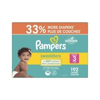 Pampers Swaddlers Size 3 – 192 Count