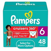 Pampers Cruisers 360 Diapers Size 6, 16+ kg, 48 Co