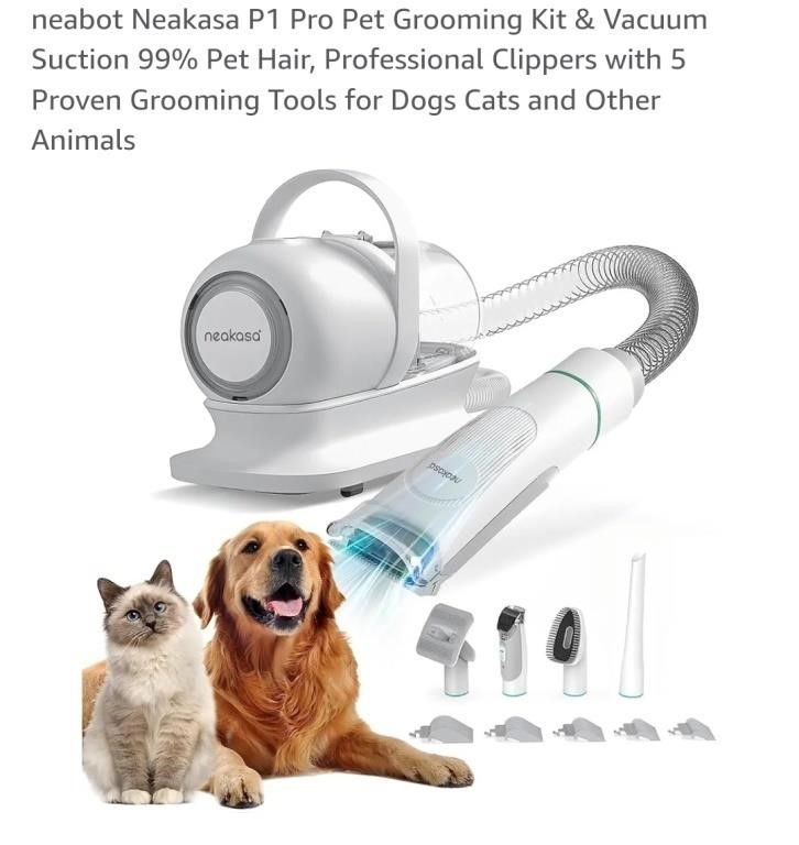Pet Grooming Kit & Vacuum

*gently used, tested