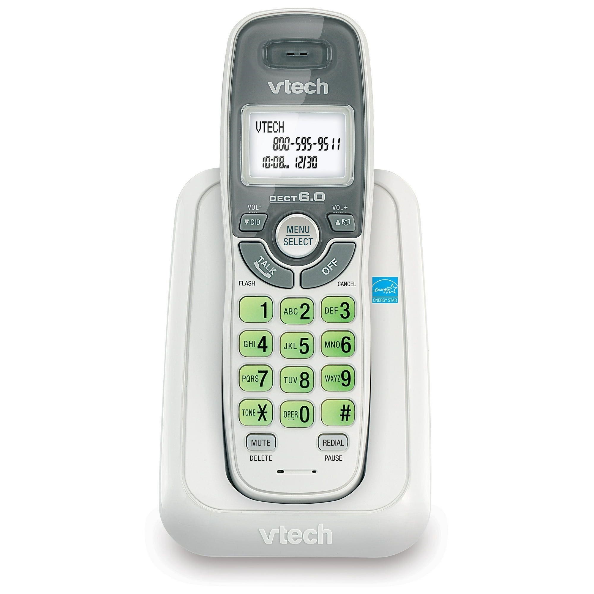 Vtech Handset Cordless Phone- Caller ID, White