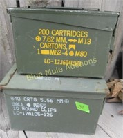 2 ammo cans