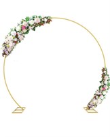 WOKCEER WEDDING ARCH 7.2FT ROUND BACKDROP STAND