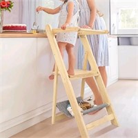 comax Toddler Tower Kitchen Stool Helper, Kids Kit