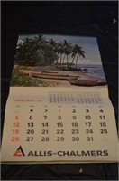 Vintage 1975 Advertising Calendar