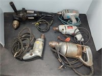 (5) ELECTRIC DRILL POWER TOOLS