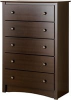 Fremont 5-Drawer Chest  16x31.5x45.25 Inches