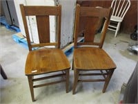 Two vintage chairs