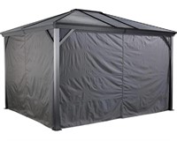 SOJAG GAZEBO CURTAINS 10x12FT