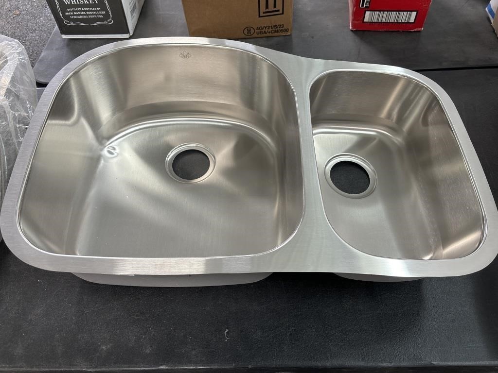 DOUBLE DROP-IN STAINLESS SINK