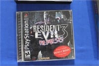 Playstation "Resident Evil 3 Nemesis" Game