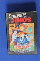 Sega Genesis "Sonic the Hedgehog" w/Box