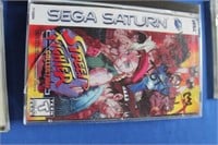 Sega Saturn Street Fighter Coll 2/Case & Manu