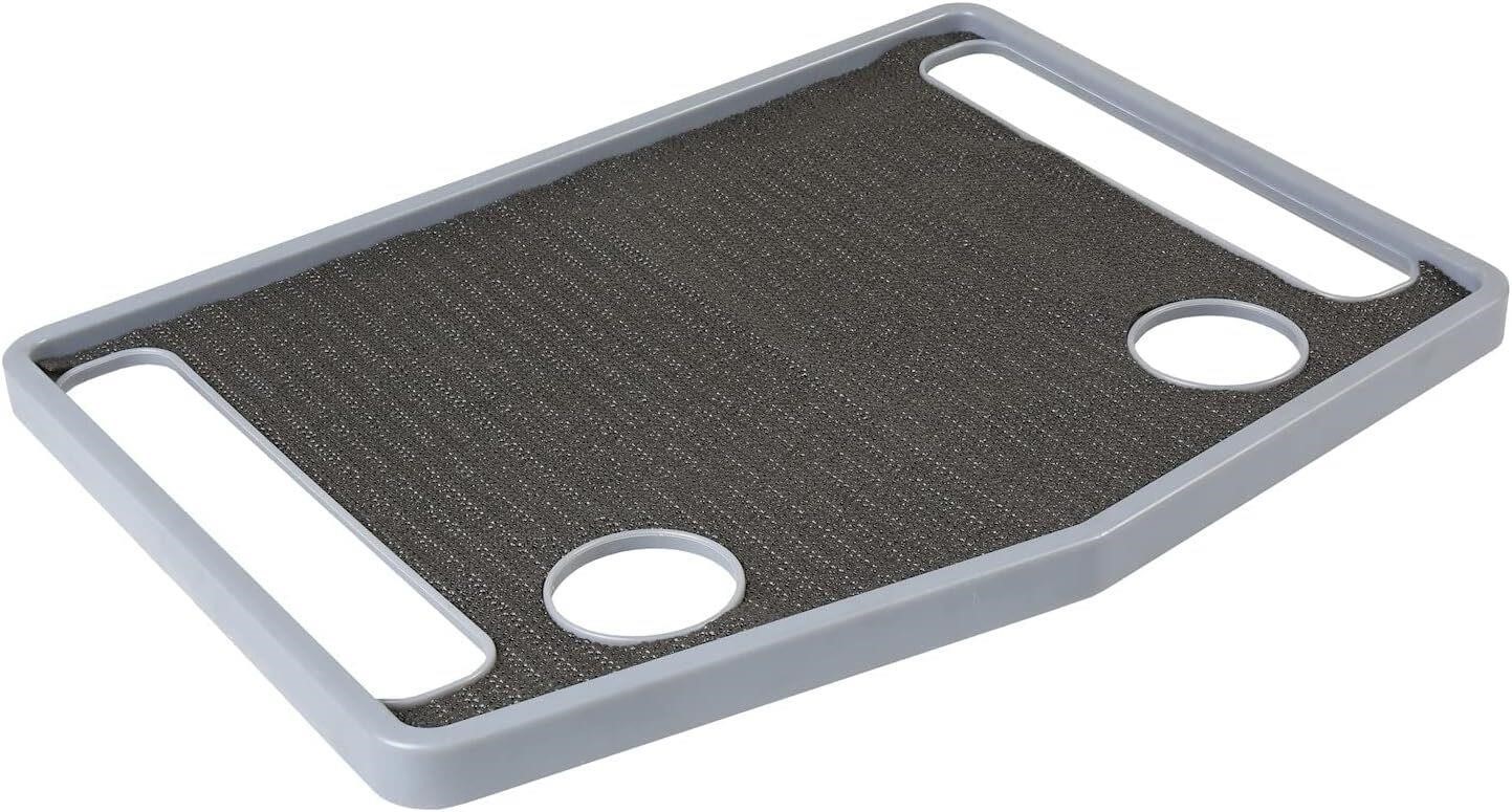 Walker Tray Table with Mat (21x16) - Gray