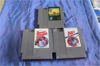 NES Baseball & Bases Loaded 1&2 Games
