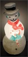 ** Union Products 40” Vintage Snowman Blow Mold