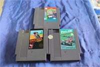NES Mach Rider,RC ProAm, Sesame Street Games